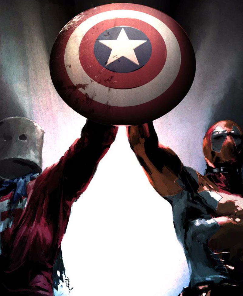 Illustration for article titled Captains America: The Many Who Carried the Shield